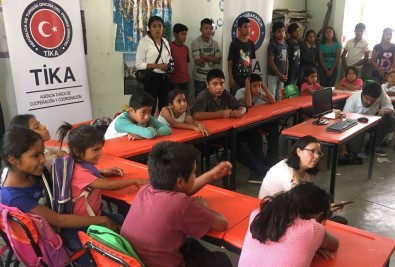 TİKA'dan Meksika'nın Kırsal Kesiminde Yaşayan Çocukların Eğitimine Destek