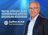 Başkan Acar, YKS'ye Girecek Öğrencilere Başarılar Diledi