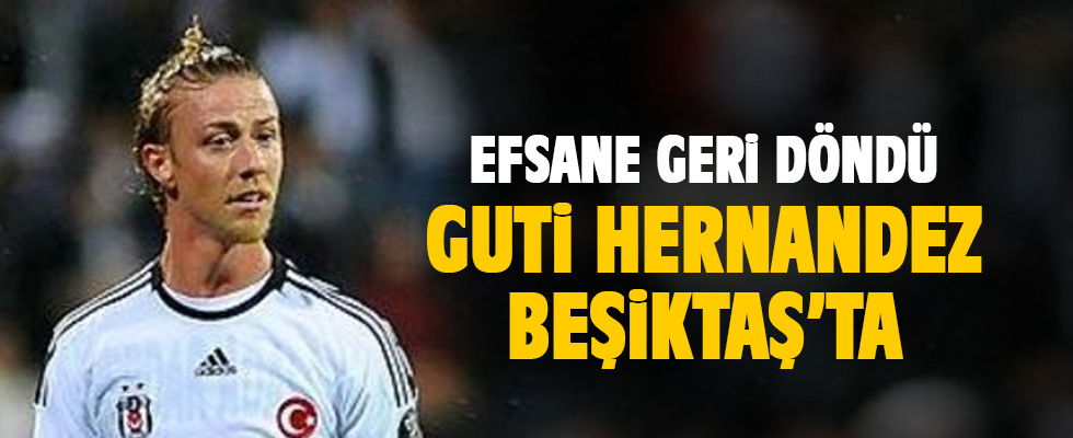 Beşiktaş'ta teknik direktör Şenol Güneş'in yeni yardımcısı Real Madrid efsanesi Guti oldu!