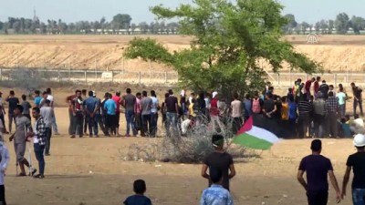 Gazze'deki Büyük Dönüş Yürüyüşü Gösterileri Devam Ediyor