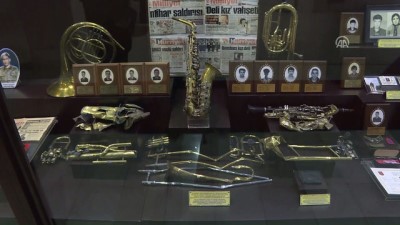 Şehit Bandocuların Enstrümanları Müzede Sergileniyor