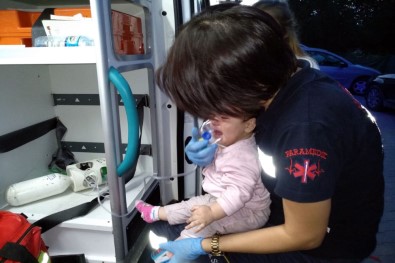 Yangında Mahsur Kalan Bebeği Vatandaşlar Kurtardı