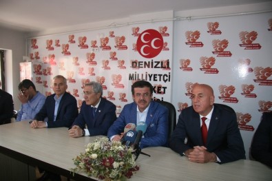 Bakan Zeybekci'den MHP Denizli İl Başkanlığına Ziyaret
