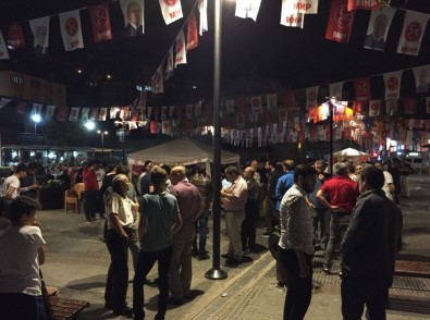 Bursa'da Partilerin Seçim Standında Meydana Gelen Gerginliğin Yeni Görüntüleri Ortaya Çıktı