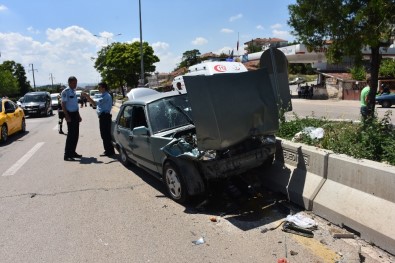 Kırıkkale'de Otomobiller Çarpıştı Açıklaması 3 Yaralı