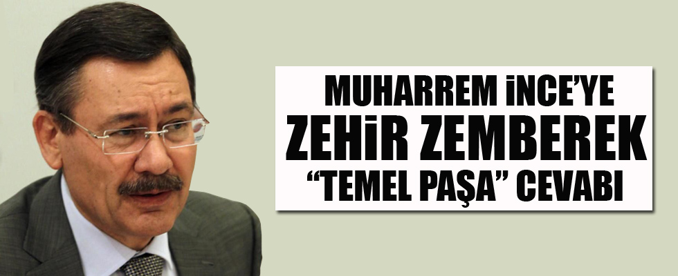 Melih Gökçek'ten Muharrem İnce'ye çok sert tepki