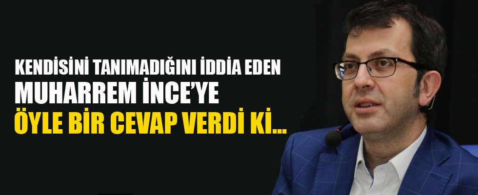 Turgay Güler'den Muharrem İnce'ye cevap...