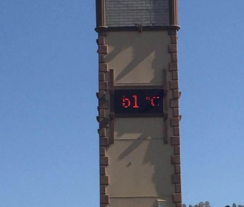 Diyarbakır'da Termometreler 51 Dereceyi Gösterdi