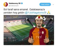 YUTO NAGATOMO - Galatasaray Nagatomo'yı KAP'a Bildirdi