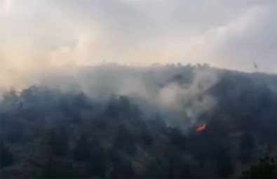 KKTC'deki Yangın Türkiye'nin Yardımı İle Kontrol Altına Alındı