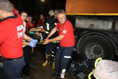 Otomobil Su Tankerine Çarptı Açıklaması 1 Ölü