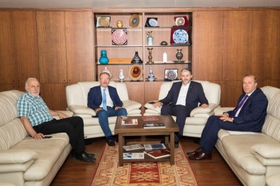 Rektör Uzun, MÜSİAD Başkanı Kaan'ı Ziyaret Etti