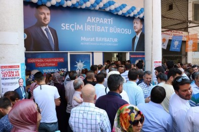 AK Parti'li Baybatur Seçim Bürosunu Açtı