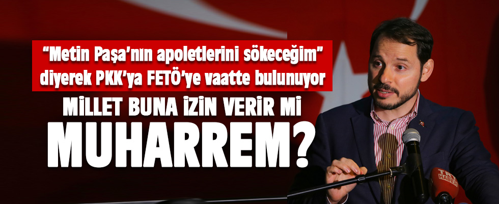 Bakan Albayrak'tan İnce'ye 'Apolet' cevabı