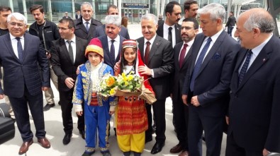 Bakan Arslan Ve Bakan Fakıbaba, Kars TDİ Besi OSB'nin Temelini Attı