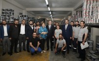 FARUK ÖZLÜ - Faruk Özlü Ve Mesut Akgül'den Fabrikalara Ziyaret