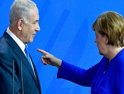 Netanyahu Merkel'i ikna edemedi
