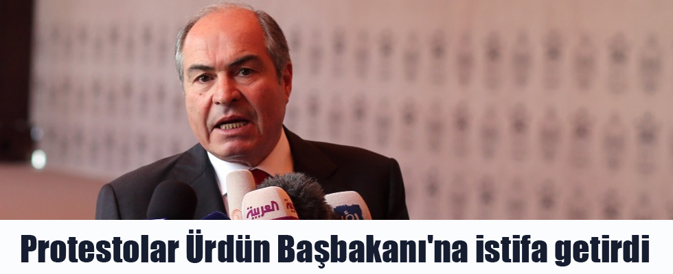 Protestolar Ürdün Başbakanı'na istifa getirdi