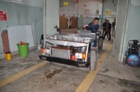 RÜZGAR TÜRBİNİ - Sanat Lisesi Öğrencileri Geri Dönüşüm Malzemelerinden Otomobil Yaptı