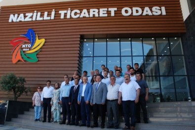 AK Parti'li Mustafa Savaş'tan Nazilli Ticaret Odasına Ziyaret