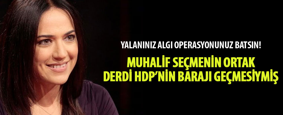 Banu Güven, Kandil'in partisi HDP'ye hizmete devam ediyor