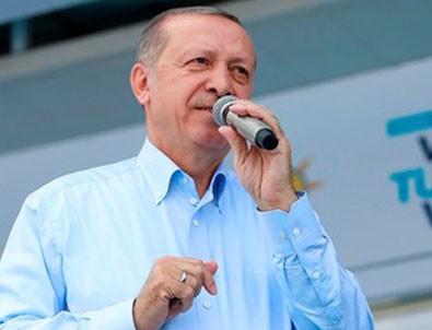 Cumhurbaşkanı Erdoğan'dan İnce'ye prompter yanıtı