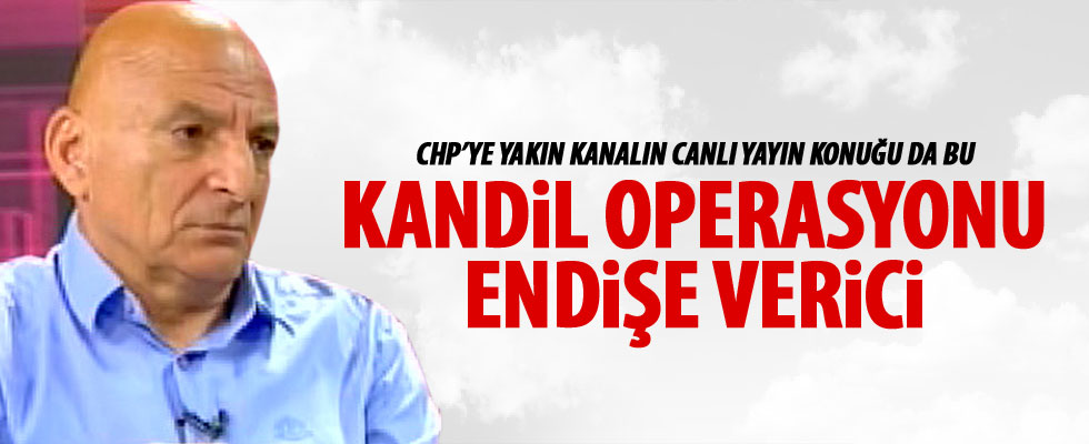 Mustafa Sönmez: Kandil operasyonu endişe verici