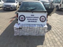 Otomobilden 2 Bin 500 Paket Kaçak Sigara Çıktı
