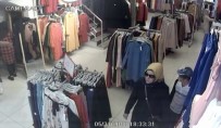 MAĞDUR KADIN - (ÖZEL) Müşteri Kılığındaki Hırsızlar Altın Dolu Çantayı Böyle Çaldı