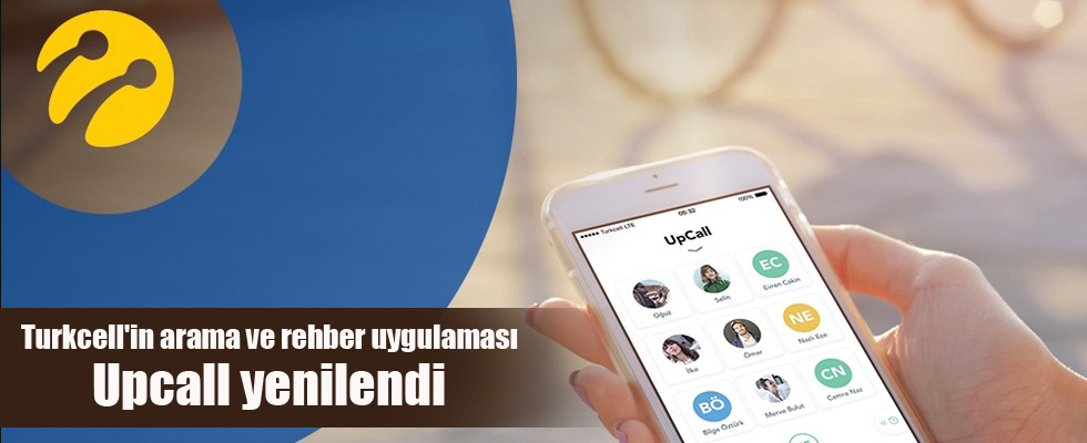 Turkcell'in arama ve rehber uygulaması Upcall yenilendi