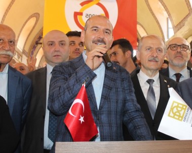 İçişleri Bakanı Süleyman Soylu'dan Kapalı Çarşı Ziyareti