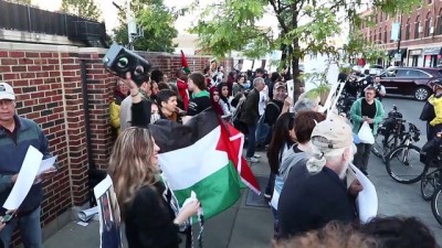 İsrail ABD'de Protesto Edildi
