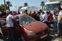 İzmir'de Trafik Kazası Açıklaması 1 Ölü, 1 Yaralı