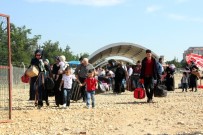 ÖZGÜR SURİYE ORDUSU - Suriyelilerin Vatan Hasreti Sıcaklık Dinlemiyor