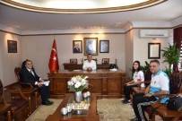İŞİTME ENGELLİLER - Türkiye Şampiyonundan Vali Çeber'e Ziyaret