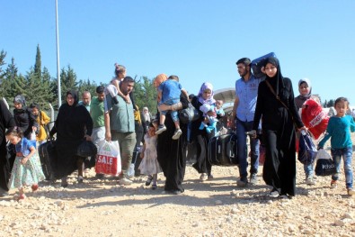 38 Bin Suriyeli Bayram İçin Ülkesine Gitti