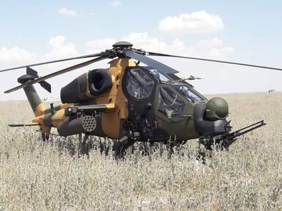 ATAK Helikopteri Aksaray'a Acil İniş Yaptı
