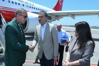 Cumhurbaşkanı Erdoğan Adana'da
