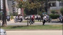 TÜRKMENBAŞı - Kavga Eden Toplu Taşımacıları Polis Dağıttı