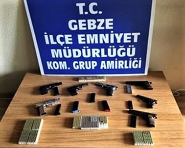 Kocaeli'de Silah Ticareti Operasyonu Açıklaması 11 Gözaltı