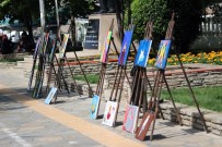 TUAL - Köy Okulunda Yapılan Eserler Menteşe'de Sergilendi