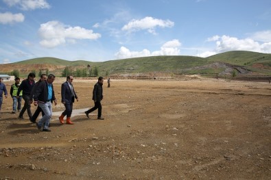 Vali Ali Hamza Pehlivan Kırklartepe Barajı İnşaat Çalışmalarını İnceledi