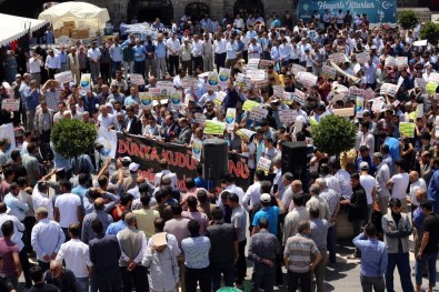 Diyarbakır'da İsrail Protestosu