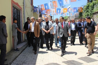 Eker, Hazro Ve Kocaköy'de Vatandaşlarla Bir Araya Geldi