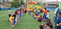 ŞİŞME OYUN PARKI - Hakkari'de Karne Şenliği Düzenlendi