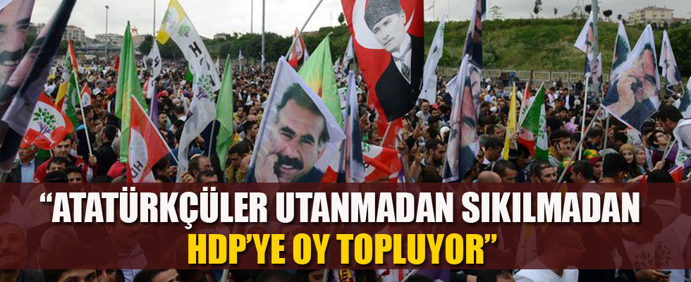 Atatürkçüler HDP'ye oy topluyor