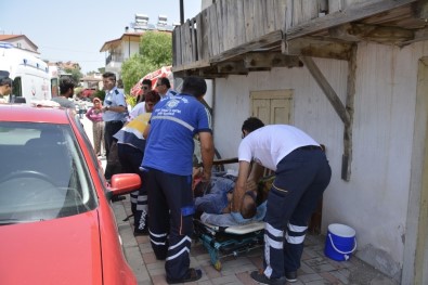 İş Arkadaşını Çocuklarının Gözü Önünde Bıçakladı