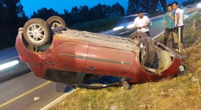 Milas'ta Trafik Kazaları; 2 Yaralı