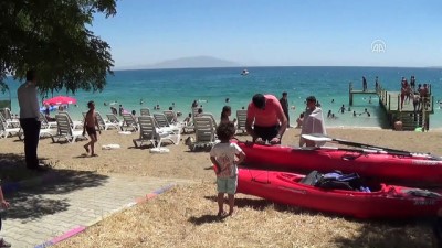 Erciş'te Plaj Sezonu Açıldı