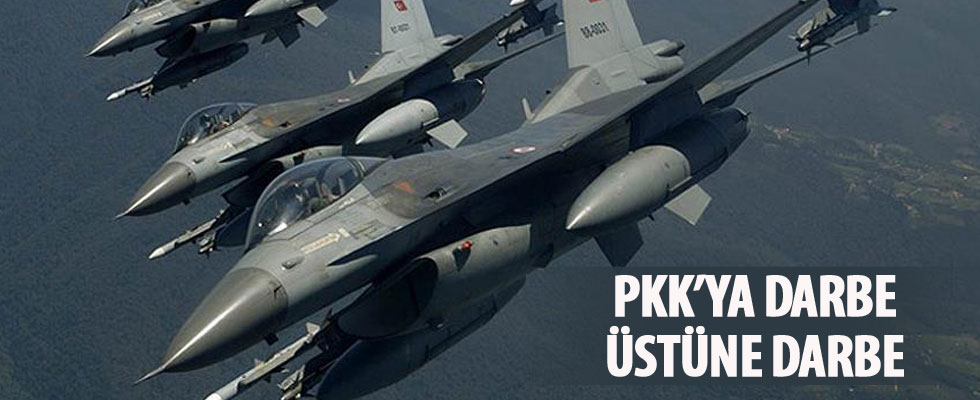 Hava harekatında 8 terörist etkisiz hale getirildi